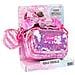 Girabrilla Puffer Borsa Pochette Fucsia - Foto miniatura 1