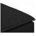 Modulo Poggiapiedi Divano Modulare Nero 100x100x48 cm - Foto miniatura 6
