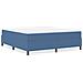 Letto Box Spring Blu Super King Tessuto Corduroy - Foto miniatura 4