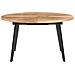 Tavolo Da Pranzo Estensibile Dutton Marrone 140/180 Cm 90 Cm - Foto miniatura 5