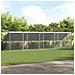 Gabbia per polli Argento 800 x 200 x 198.5 cm Acciaio zincato - Foto miniatura 2