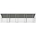 Gabbia per polli Argento 800 x 200 x 198.5 cm Acciaio zincato - Foto miniatura 3