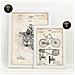 Set Di 6 Stampe Poster Con Brevetti Di Biciclette Poster Con Immagini Di Brevetti Retrò Design D'interni In Stile Vintage A3 & A4 Cornice Bianca - Foto miniatura 3