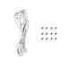 FD12 ARGB WH-3 in 1 Case per computer Ventilatore 12 cm Bianco 3 pz - Foto miniatura 9