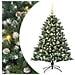 Albero di Natale artificiale con 150 LED Verde 120 cm - Foto miniatura 1