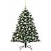 Albero di Natale artificiale con 150 LED Verde 120 cm - Foto miniatura 4