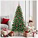 Albero di Natale con 150 LED con supporto Verde 150 cm PE - Foto miniatura 2