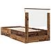Struttura del letto Legno vecchio 90 x 200 cm Legno multistrato - Foto miniatura 9