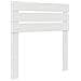 Testiera con testiera Bianco 90 cm Legno multistrato - Foto miniatura 1