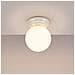 Lampada Da Soffitto Zori Bianco Ip44 Sl. 1904 - Minimalist Lampada A Soffitto Bianco 12x12x16 Cm - Foto miniatura 4