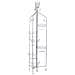 Portavasi In Metallo Per 6 Vasi Grigio 30,48x25,4x188,6h Cm - Foto miniatura 2