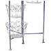 Portavasi In Metallo Per 6 Vasi Grigio 30,48x25,4x188,6h Cm - Foto miniatura 7