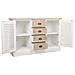 Credenza In Legno Bianco 124x40x80h - Foto miniatura 3