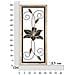 Decorazione In Metallo 3d Fiori 48-marrone-metallo-26x2,5x60 Cm - Foto miniatura 6