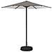 Ombrello da giardino 230 x 230 cm Poliestere Rettangolare - Foto miniatura 1