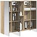 Mobiletto per specchio da bagno Rovere Sonoma 70 x 14,5 x 70 cm - Foto miniatura 3