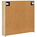 Mobiletto per specchio da bagno Rovere Sonoma 70 x 14,5 x 70 cm - Foto miniatura 8