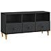 Mobile TV Nero 102 x 34,5 x 50 cm Legno ingegnerizzato - Foto miniatura 1