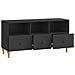 Mobile TV Nero 102 x 34,5 x 50 cm Legno ingegnerizzato - Foto miniatura 3