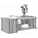 Tavolino da salotto Grigio Sonoma 90 x 50 x 33 cm - Foto miniatura 3