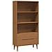 Libreria MOLDE 85 x 35 x 170,5 cm Legno Massello di Pino - Foto miniatura 1
