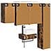 Set di mobili per il bagno 5 pcs Rovere Fumo - Foto miniatura 7