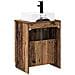 Set di mobili per il bagno Legno antico Legno ingegnerizzato - Foto miniatura 3