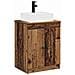 Set di mobili per il bagno Legno antico Legno ingegnerizzato - Foto miniatura 1
