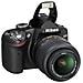 D3200 Nero Kit 18-55 VR + 55-200 VR + SD Lexar 8 GB Sensore CMOS Risoluzione 24,2 Mpx Display 3" Filmati Full HD - Foto miniatura 8
