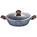 Bh-1202 Pentola Piatta In Granito - Pentolame Antiaderente Da 32 Cm - Foto miniatura 2