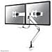 NM-D775DXWHITE Supporto da Scrivania con Maniglia e Molla a Gas per Schermi LCD /LED /TFT fino a 32" Colore Bianco - Foto miniatura 2