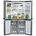 Frigorifero 4 Porte WQ9 B2L No Frost Classe E Capacità Lorda 677 Litri Colore Inox - Foto miniatura 4