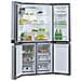 Frigorifero 4 Porte WQ9 B2L No Frost Classe E Capacità Lorda 677 Litri Colore Inox - Foto miniatura 8
