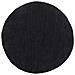 Tappeto Shaggy Nero Tondo Ø140 Cm Demre - Foto miniatura 1