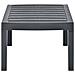 Tavolo Da Salotto Per Giardino Antracite 78x55x38 Cm Plastica - Foto miniatura 4