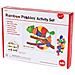 13206 Rainbow Pebbles Activity Set Ordinamento E Impilamento Costruzione Attività Matematica Iniziale 48 Pebbles Fillin Cards - Foto miniatura 1