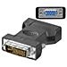 MONAJ DVI-I 24+5Pin HD15 Nero cavo di interfaccia e adattatore - Foto miniatura 1