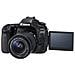 Kit Fotocamera Digitale Compatta EOS 80D Nero Sensore CMOS 24.2Mpx Full HD + Obiettivo EF-S 18-55mm f / 3.5-5.6 IS STM - Foto miniatura 7