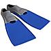 Long Blade Rubber Fins 41/42 Blu - Foto miniatura 1