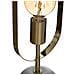 Lampada Da Tavolo Edi, Altezza 44 Cm, Cornice Oro - Foto miniatura 4