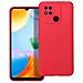 Custodia Tpu Silicone Cover Soft-case Per Xiaomi Redmi 9c Red - Foto miniatura 1