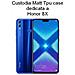 Custodia Tpu Silicone Cover Case Slim Per Honor 8x Black - Foto miniatura 2