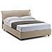 Letto Matrimoniale Clio, Letto Contenitore Sfoderabile Con Testiera E Giroletto Contenitore Imbottiti, 100% Made In Italy, Adatto Per Materasso 160x190 Cm, Beige - Foto miniatura 3