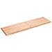 Piano Tavolo Marrone Chiaro 140x40x (2-4) cm Rovere Non Trattato - Foto miniatura 5