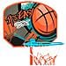 Canestro Da Basket 141 Cm - Modello Easy Stat, Arancione - Foto miniatura 3