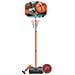 Canestro Da Basket 141 Cm - Modello Easy Stat, Arancione - Foto miniatura 4