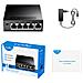 GS105 switch di rete Gigabit Ethernet (10/100/1000) Nero - Foto miniatura 4