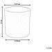 Vaso Per Piante Oreoi 37 Cm Grigio Grafite - Foto miniatura 6