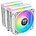 Dissipatore CPU ad Aria ASTRIA 600 per Socket Intel e AMD 12 cm Bianco - Foto miniatura 1