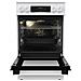 Cucina Elettrica GEC5C41WG 4 Zone Cottura Forno Elettrico Multifunzione Ventilato Classe A Dimensioni 50 x 59.4 cm Colore Bianco - Foto miniatura 4